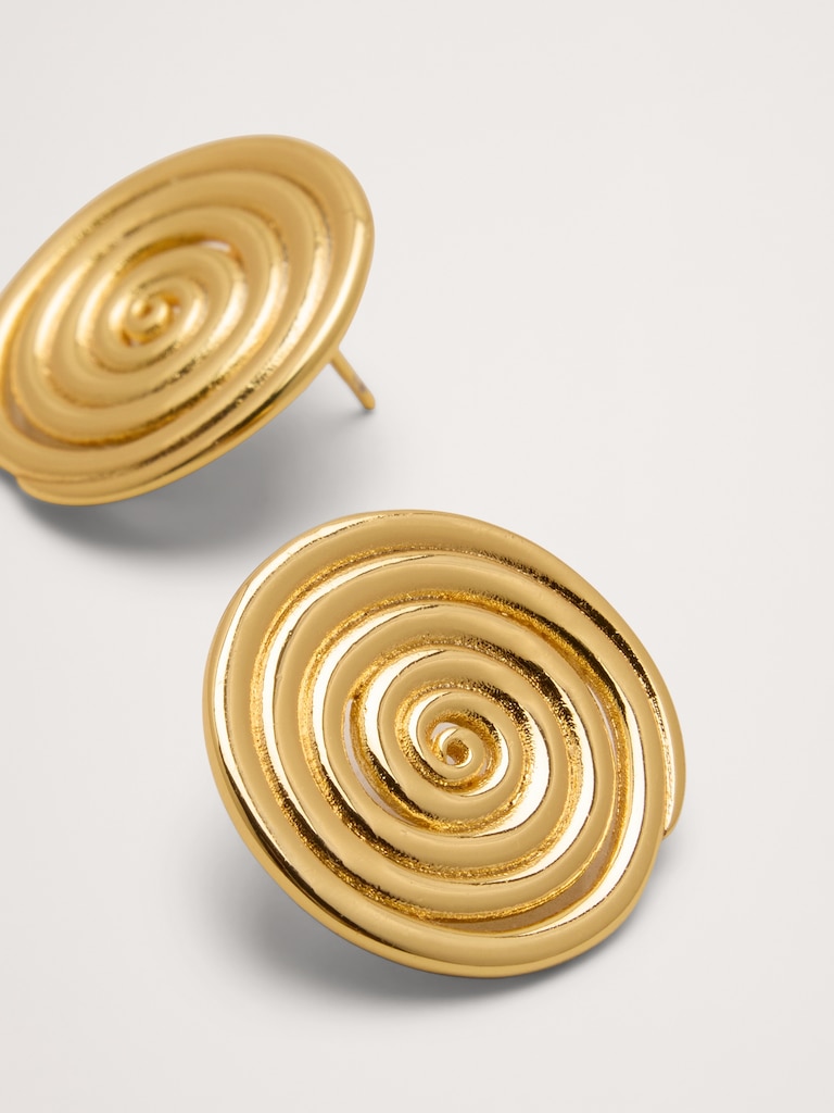 Spiral Earrings by Anni Lu