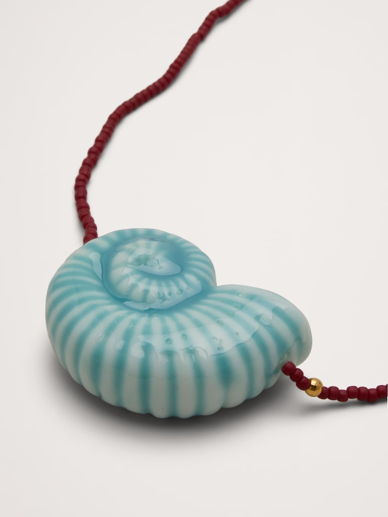 Nautilus Necklace by Anni Lu