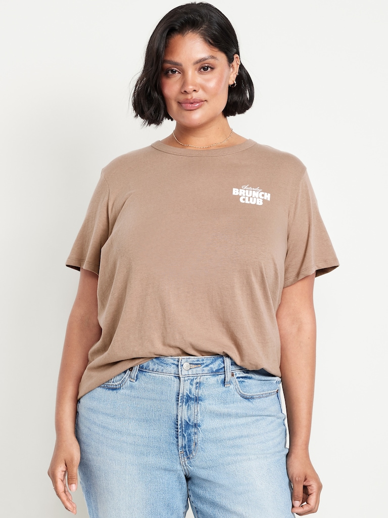 EveryWear Crew-Neck Graphic T-Shirt