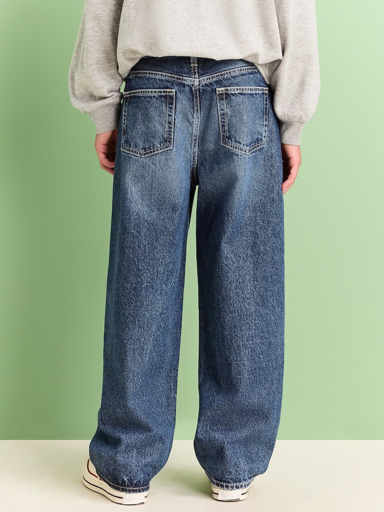 Super Baggy Barrel-Leg Jeans for Boys
