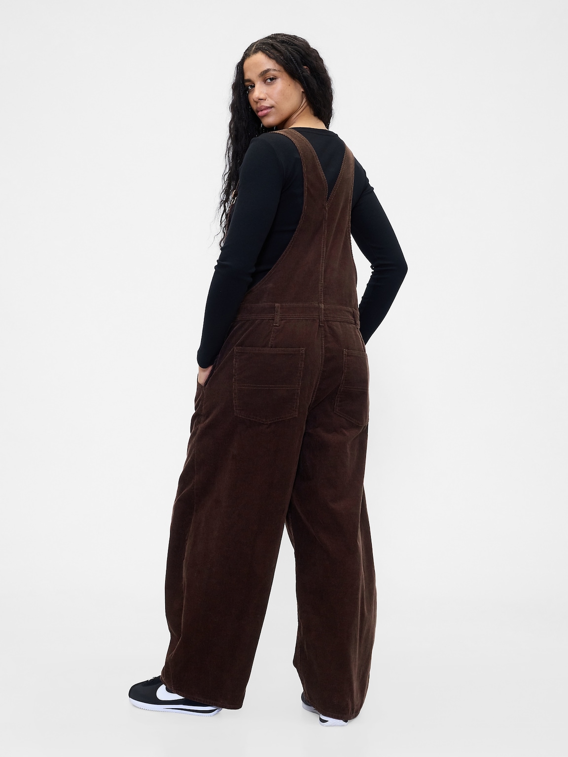 Corduroy Horseshoe Overalls