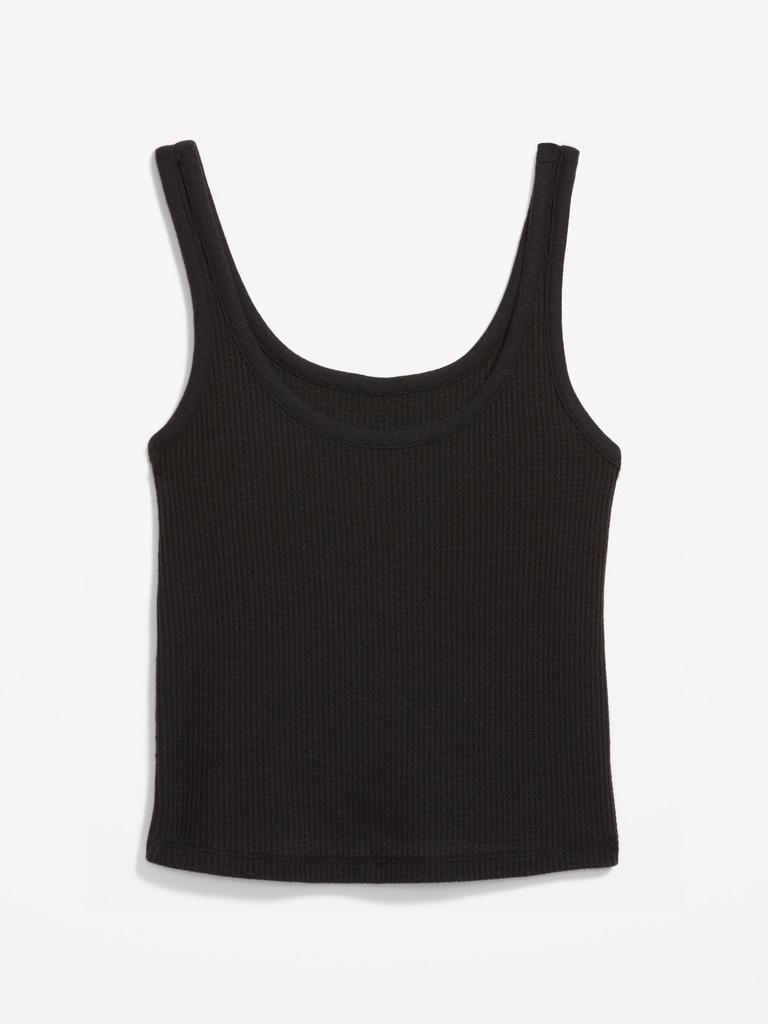 Cozy Waffle Pajama Tank Top