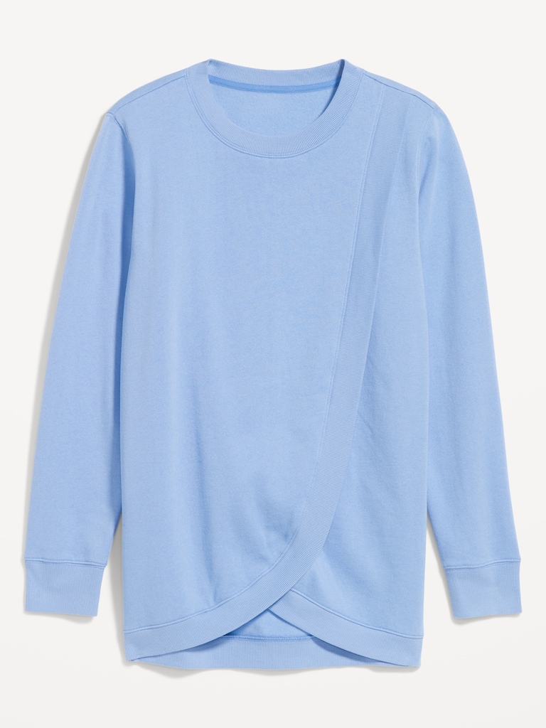 Maternity Cross-Front Nursing Tunic