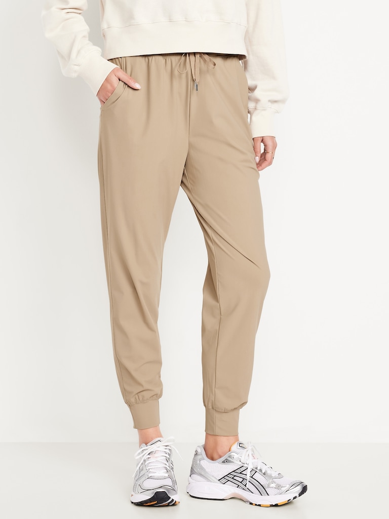 High-Waisted SleekTech Joggers
