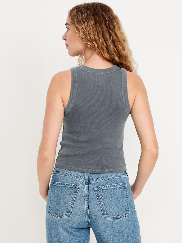 Snug Crop Tank Top