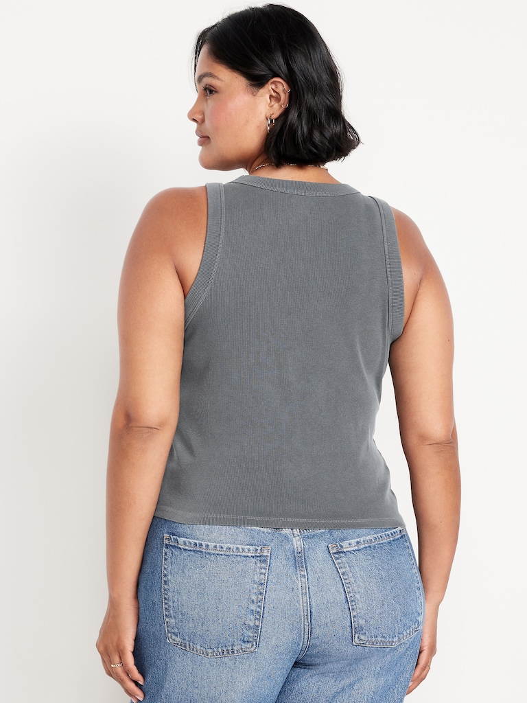 Snug Crop Tank Top