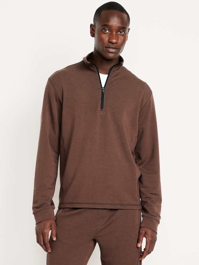 Recharge Knit Quarter-Zip Pullover