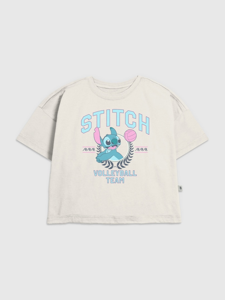 Kids Lilo and Stitch Volleyball Team Graphic T-Shirt