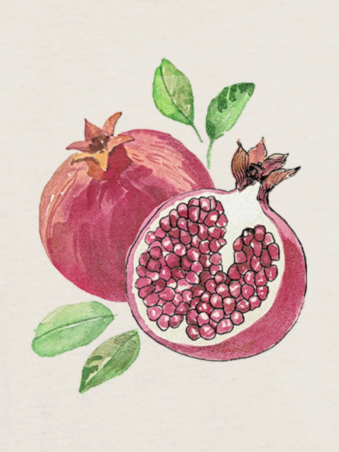 Kids Pomegranate  Graphic T-Shirt