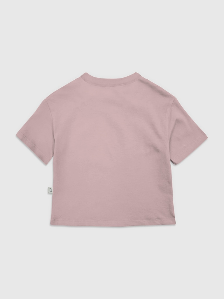 Toddler Minnie Mouse Flowers Graphic T-Shirt