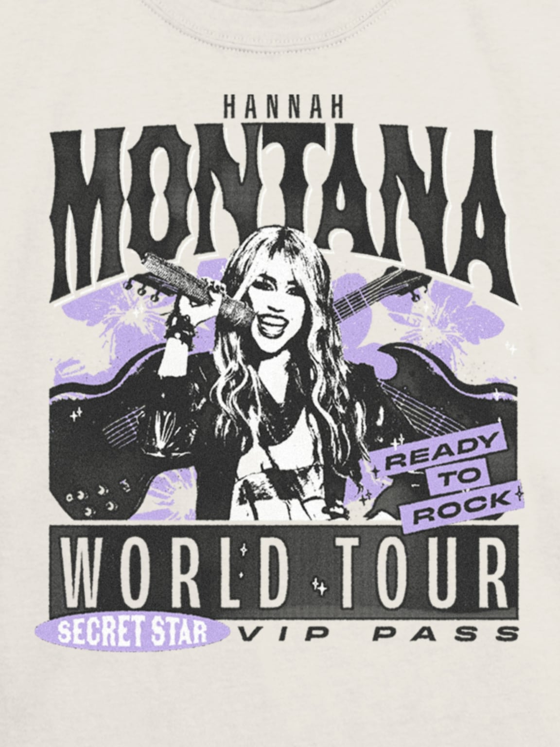Kids Hannah Montana World Tour Graphic T-Shirt