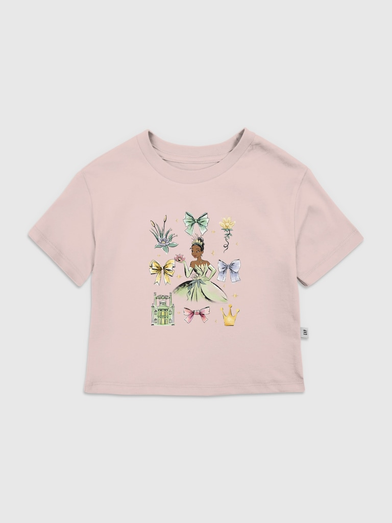 Toddler Tiana Bows Graphic T-Shirt