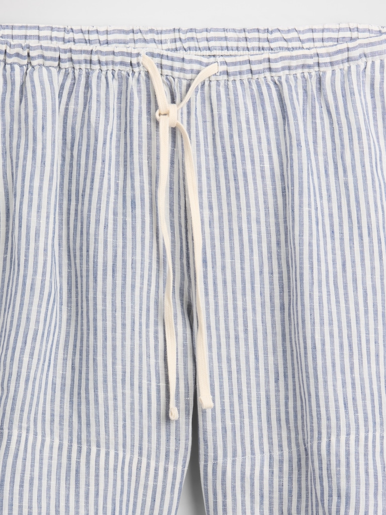 100% Linen Easy Shorts