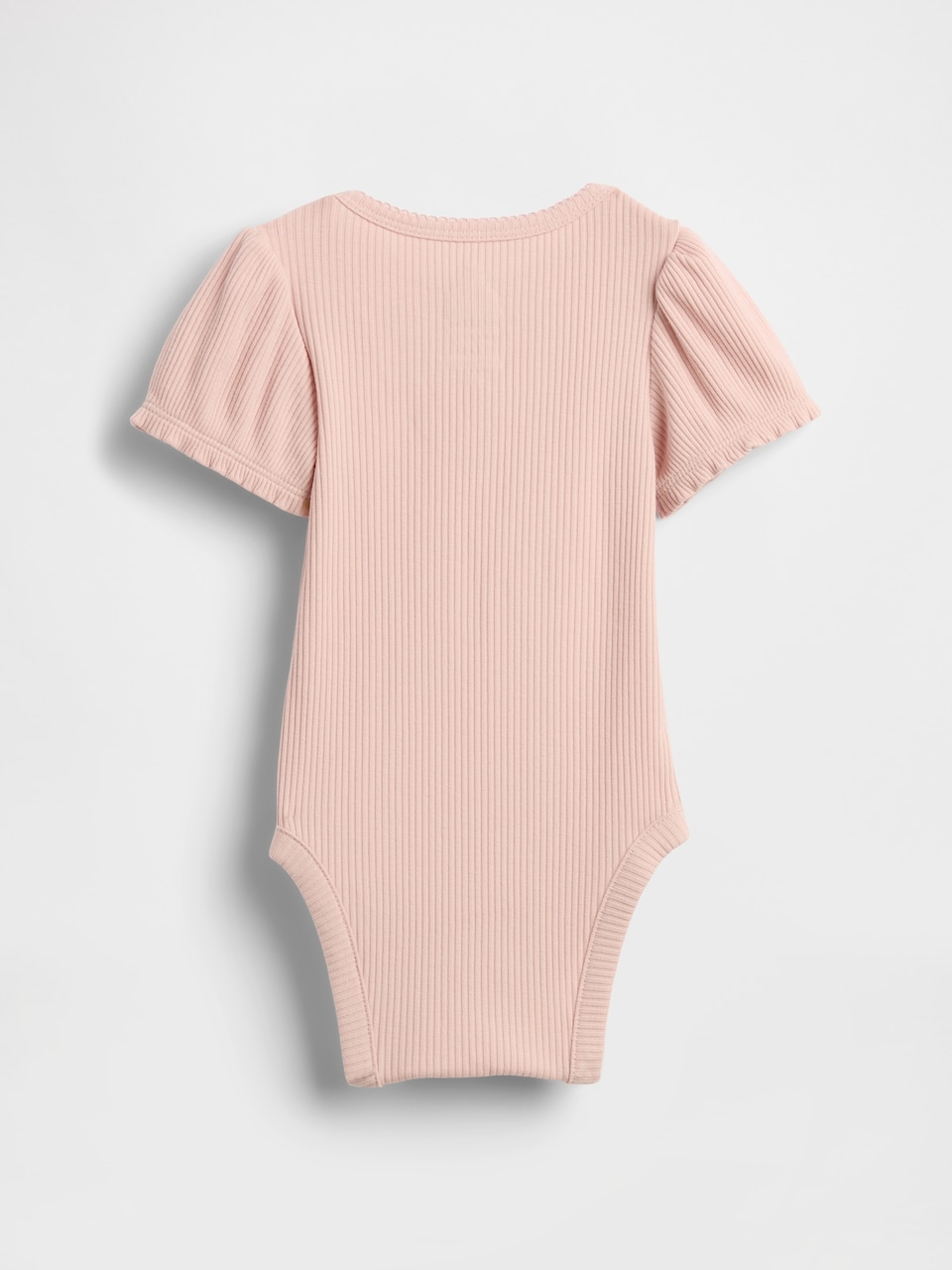 Baby First Favorites TinyRib Puff-Sleeve Bodysuit