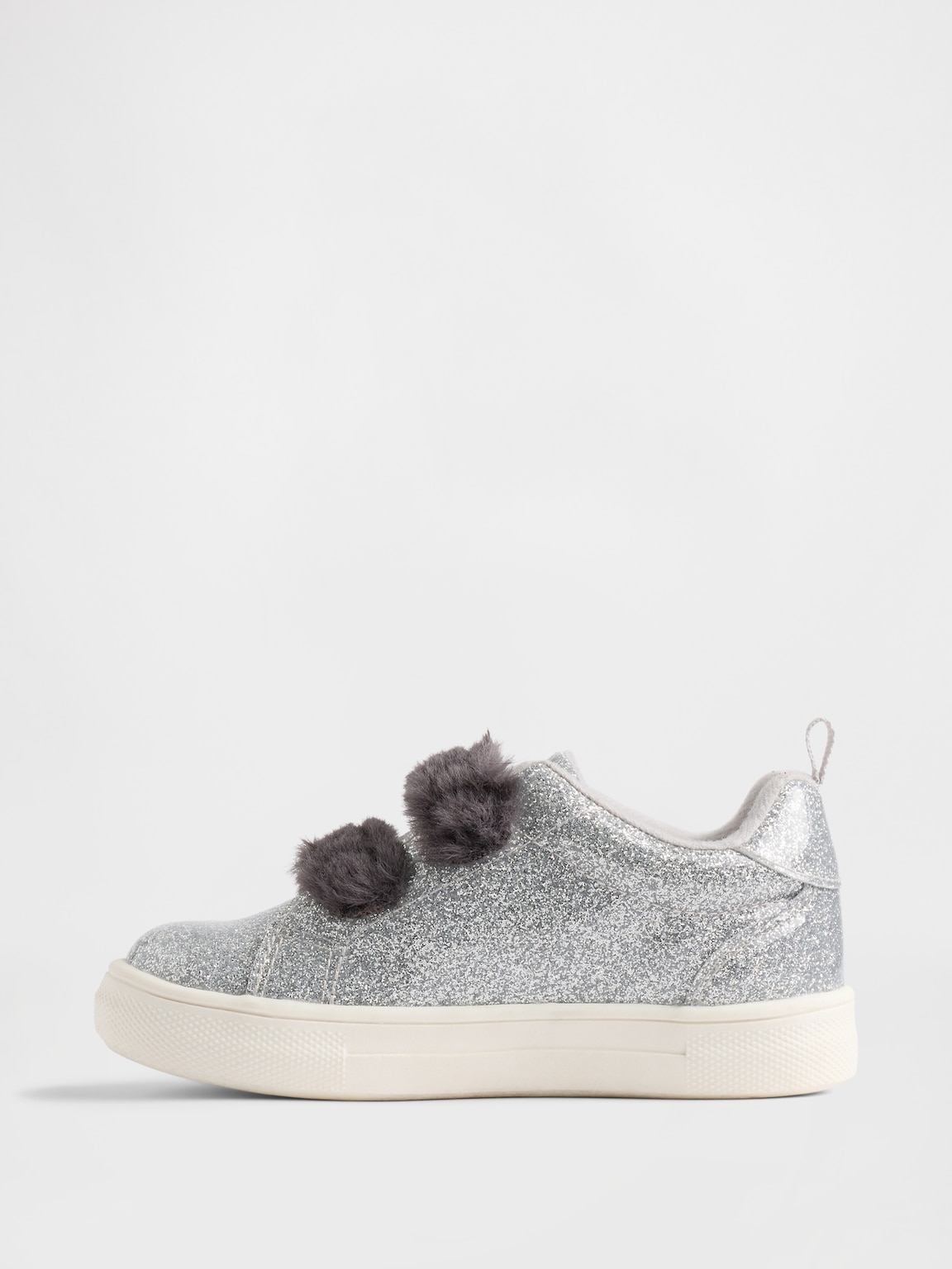 Toddler Vegan Fur Glitter Sneakers
