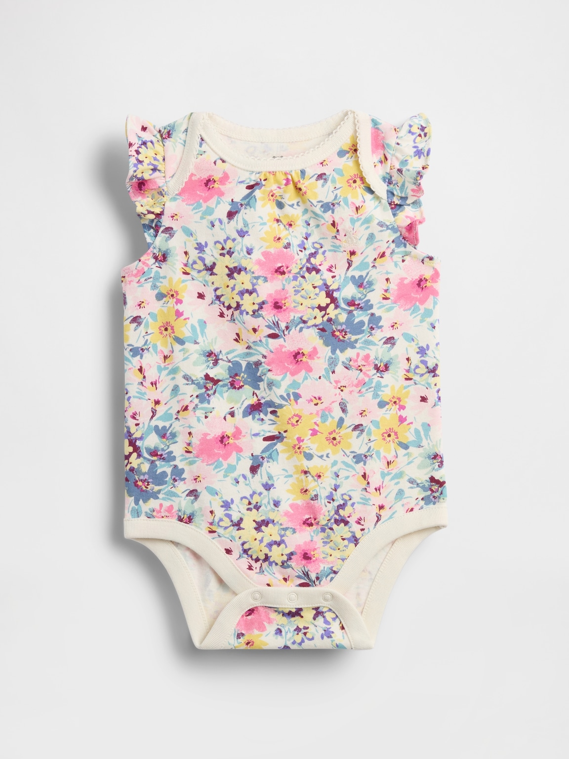 Baby First Favorites Organic Cotton Ruffle Bodysuit