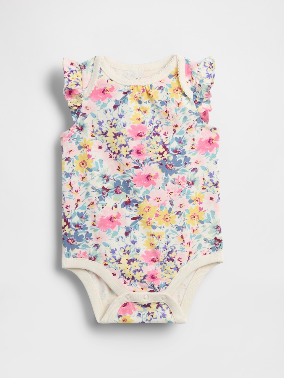 Baby First Favorites Organic Cotton Ruffle Bodysuit