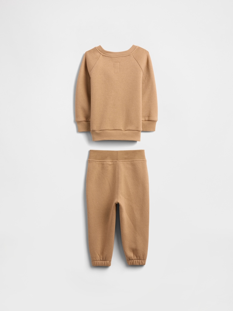 Baby Fleece Two-Piece Outfit Set