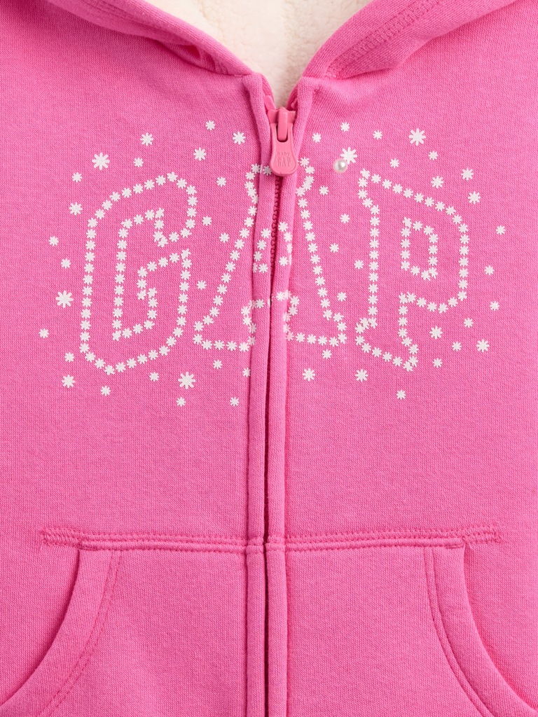 babyGap Sherpa Logo Hoodie