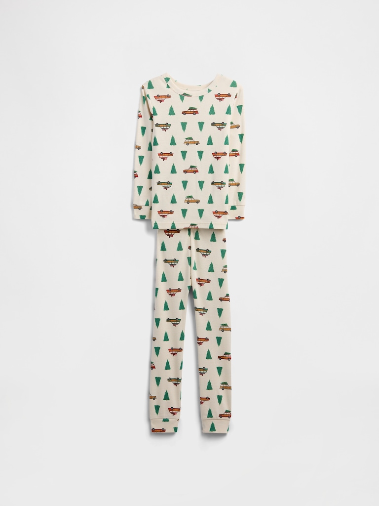 Kids & babyGap 100% Organic Cotton X-Mas Tree PJ Set