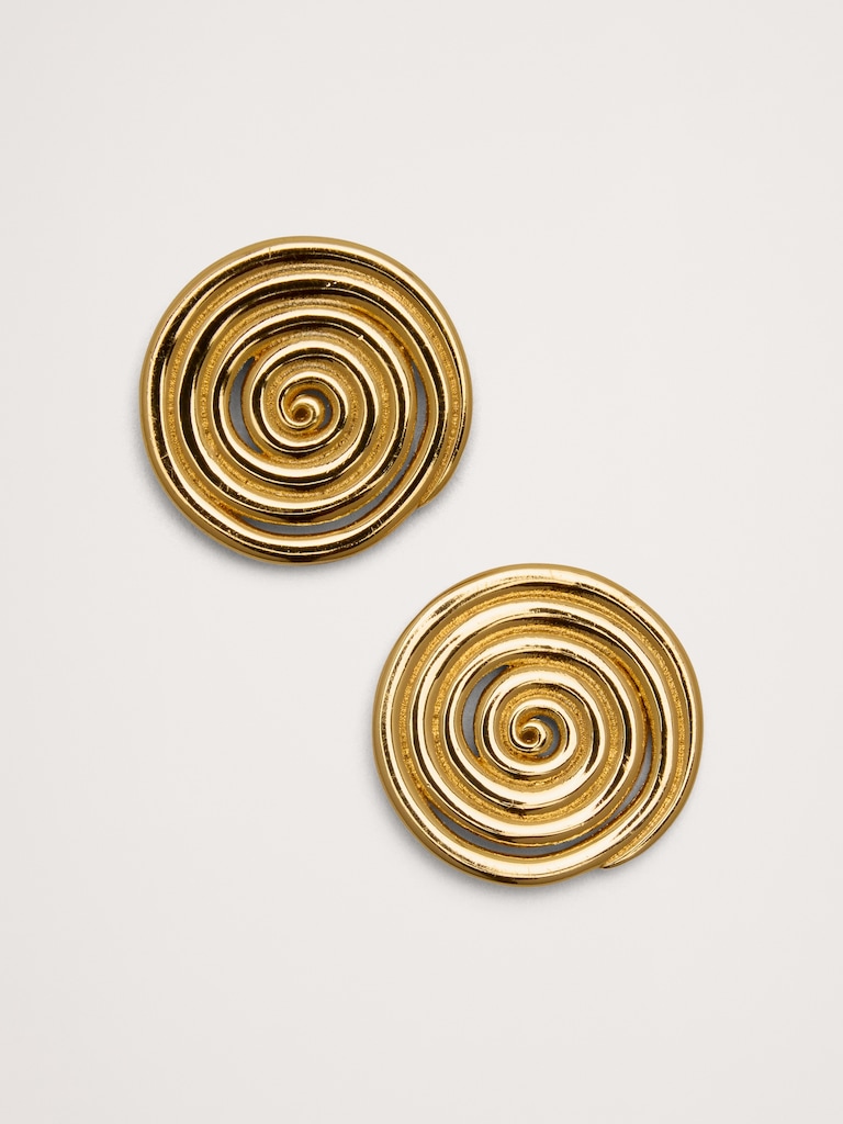 Spiral Earrings by Anni Lu