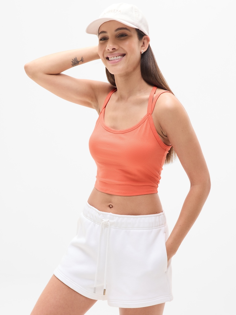 Signature Rib Double Strap Tank