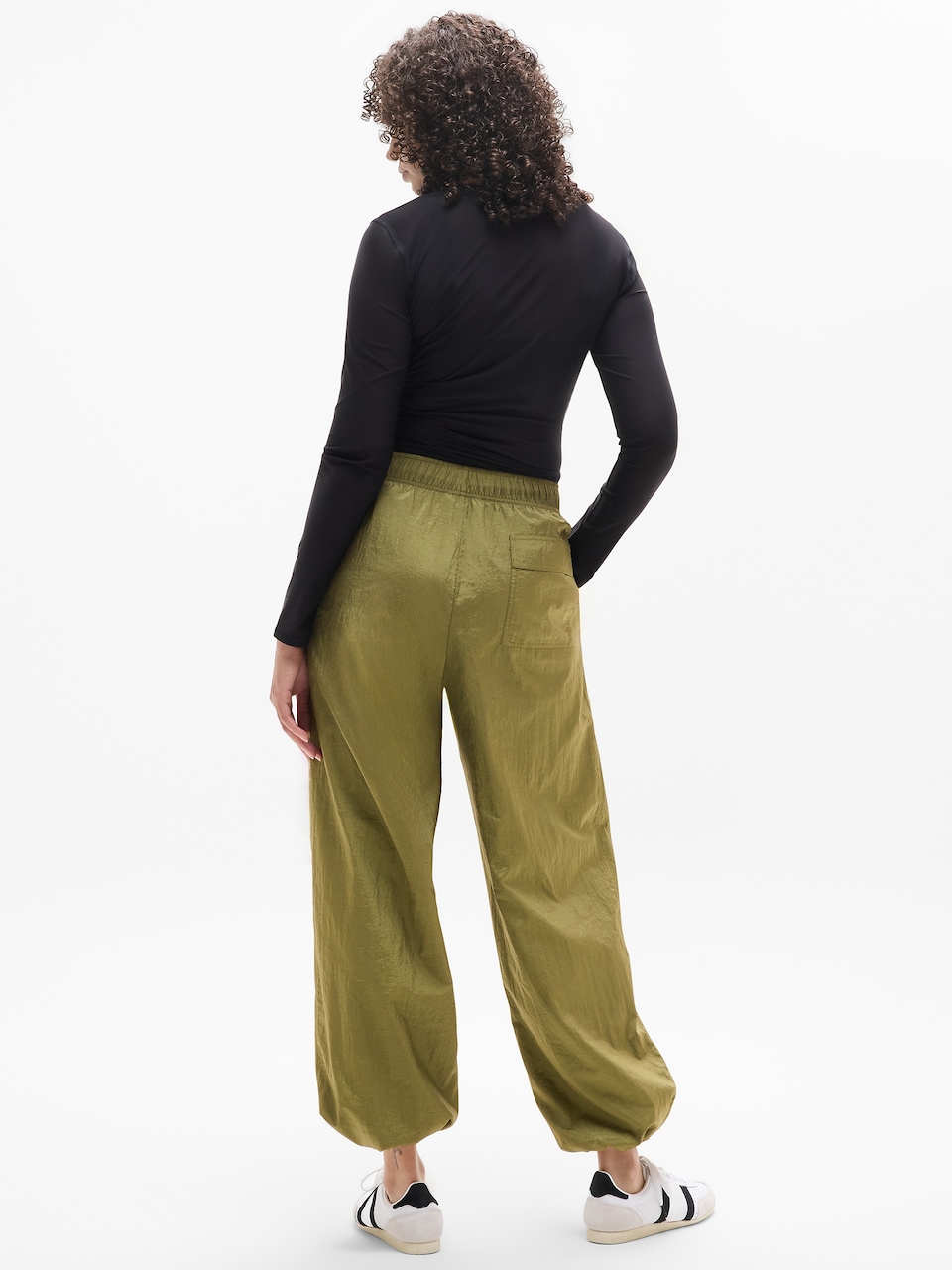 Lunar Sheen Utility Mid Rise Pant