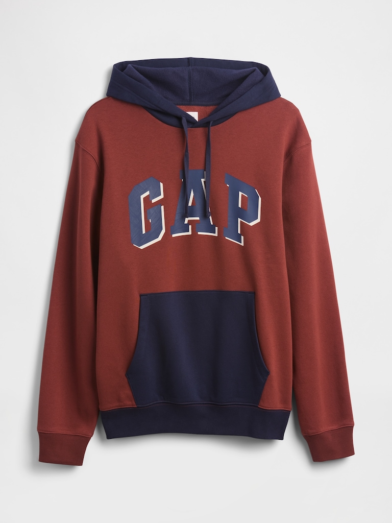 Relaxed Gap Logo Colorblock Hoodie