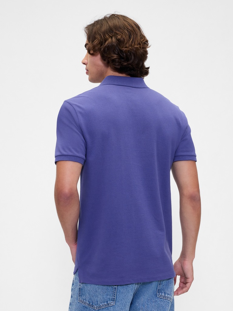 Stretch Pique Polo Shirt