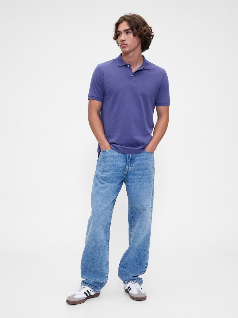 Stretch Pique Polo Shirt