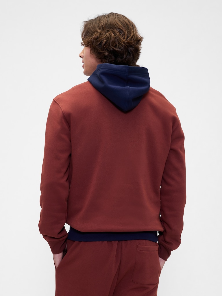 Relaxed Gap Logo Colorblock Hoodie