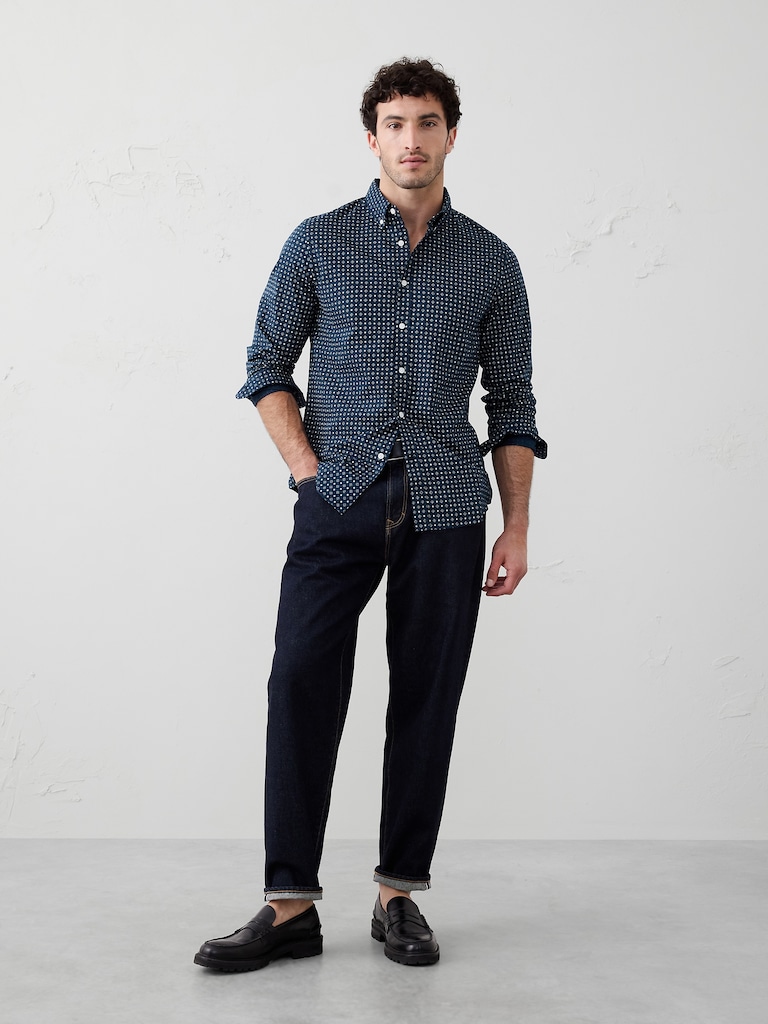 Slim-Fit Softwash Cotton Shirt