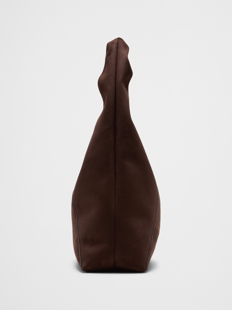 Vegan Leather Slouchy Tote