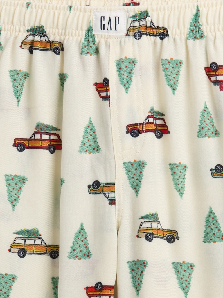 Kids 100% Recycled Flannel PJ Pants