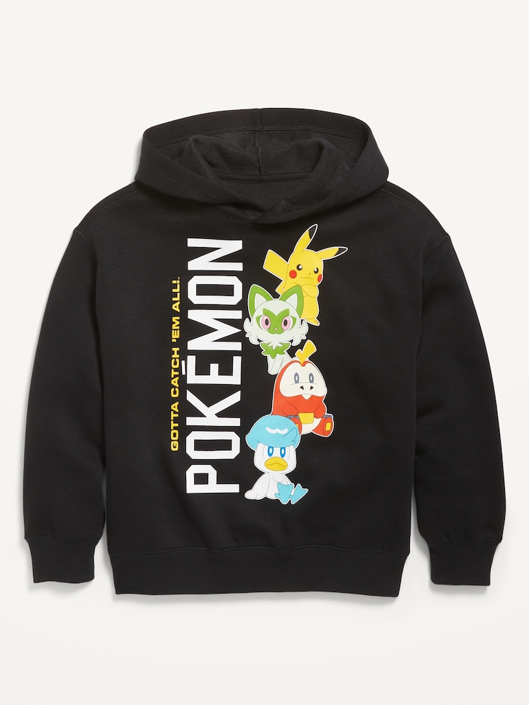 Pokémon™ Oversized Gender-Neutral Graphic Hoodie for Kids