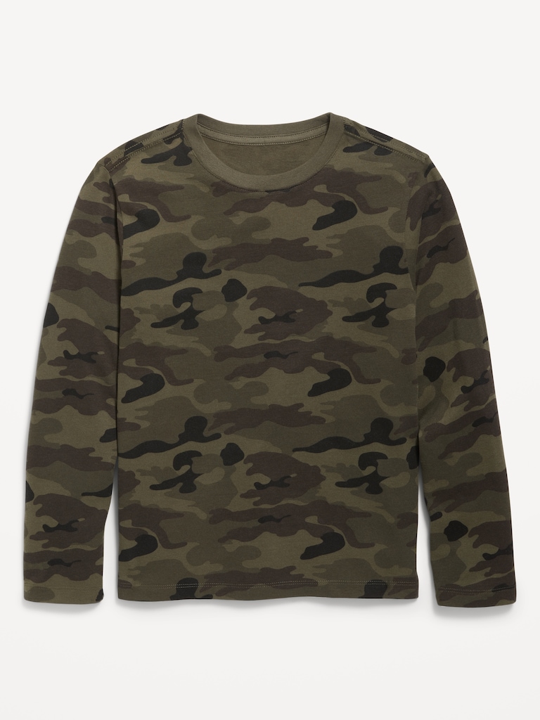 Softest Printed Long-Sleeve T-Shirt for Boys