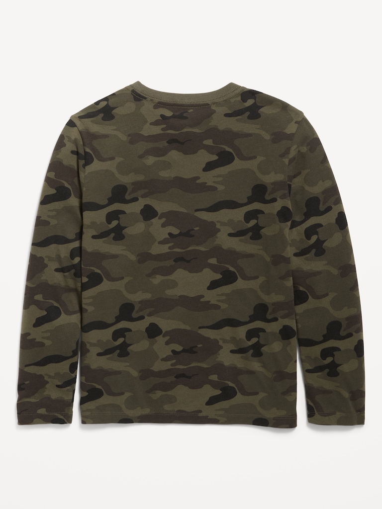Softest Printed Long-Sleeve T-Shirt for Boys