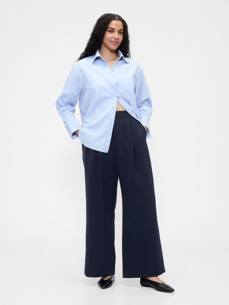 365 High Rise Pleated Trousers