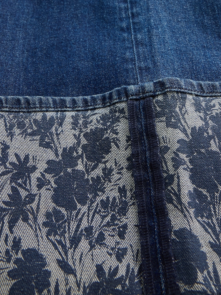 High Rise Stride Wide-Leg Jeans