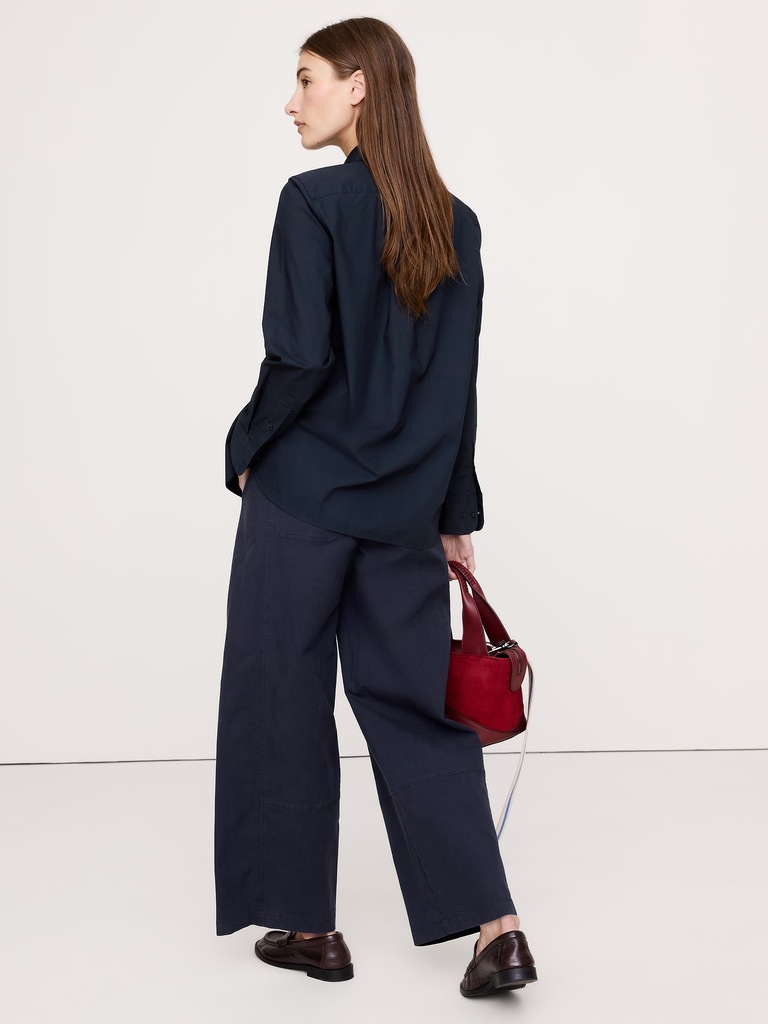 The Everyday Shirt in Cotton Poplin