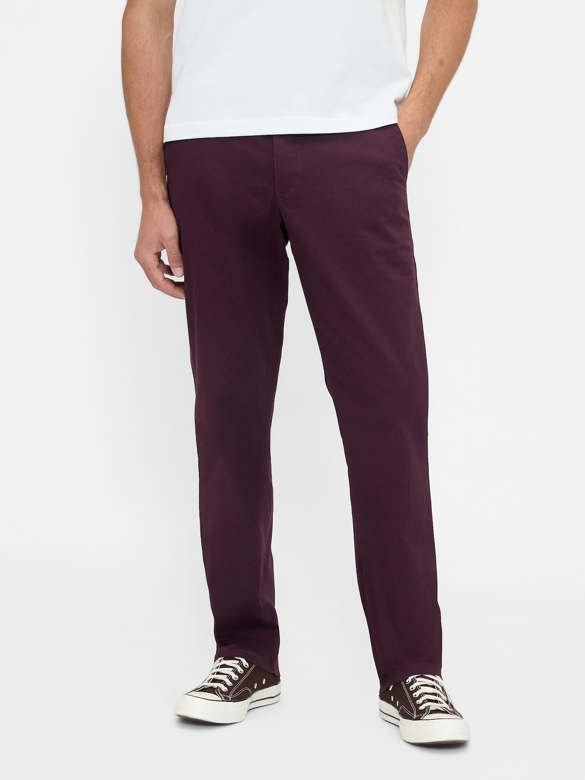 Modern Straight Khakis