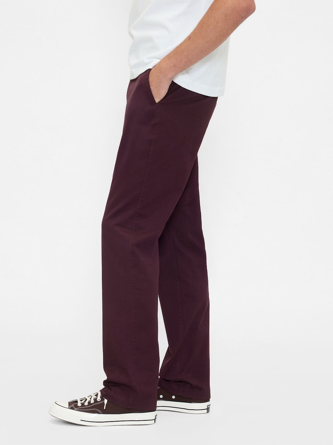 Modern Straight Khakis