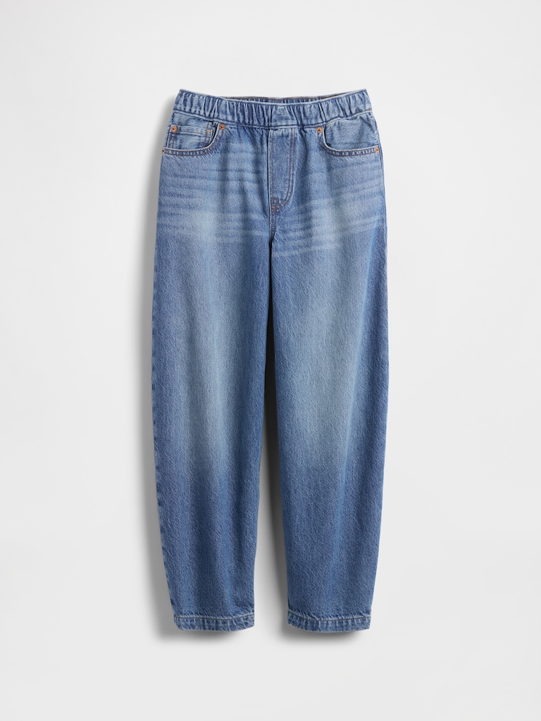 Kids Easy Baggy Barrel Jeans