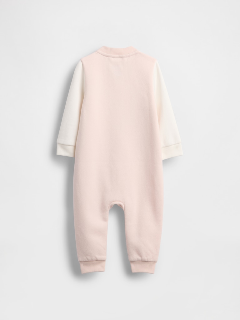 Gap × Disney Baby VintageSoft Varsity One-Piece