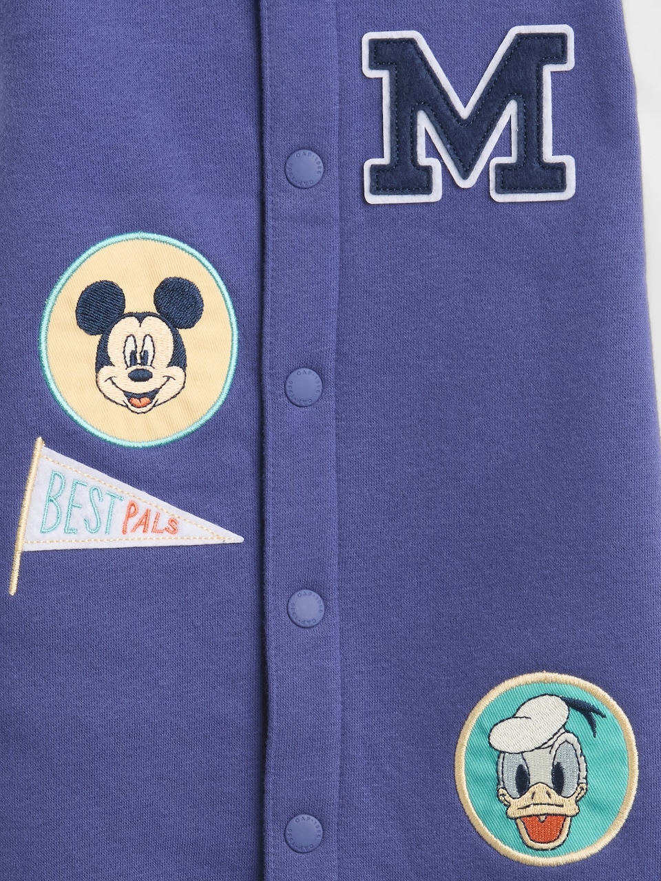 Gap × Disney Baby VintageSoft Varsity One-Piece
