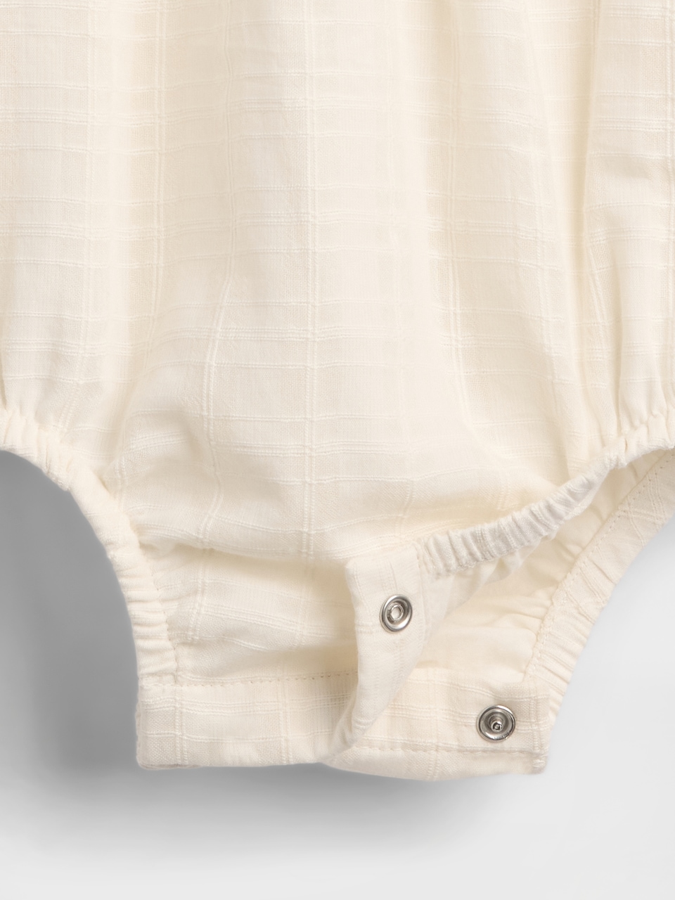 Baby Eyelet Collar Bubble Bodysuit