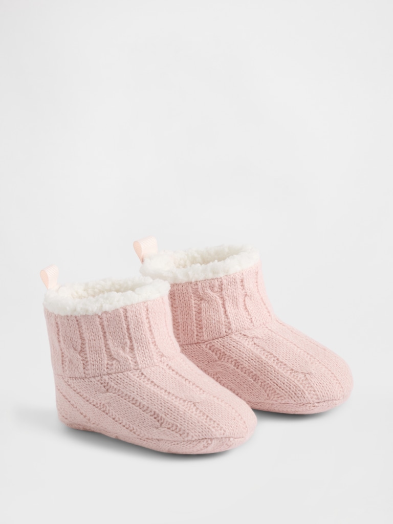 Baby Sherpa-Lined Bootie