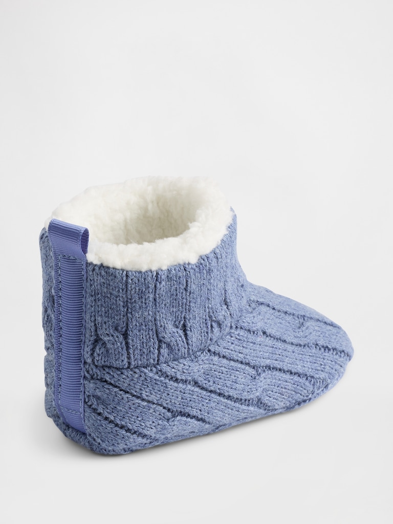 Baby Sherpa-Lined Bootie
