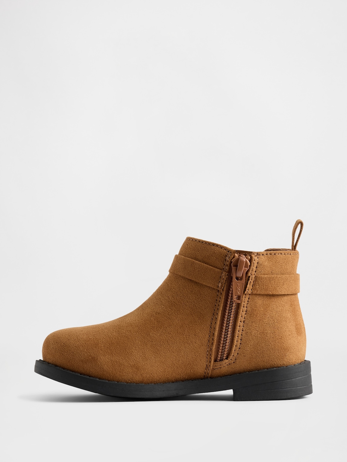 Toddler Vegan Suede Bow Chelsea Boots