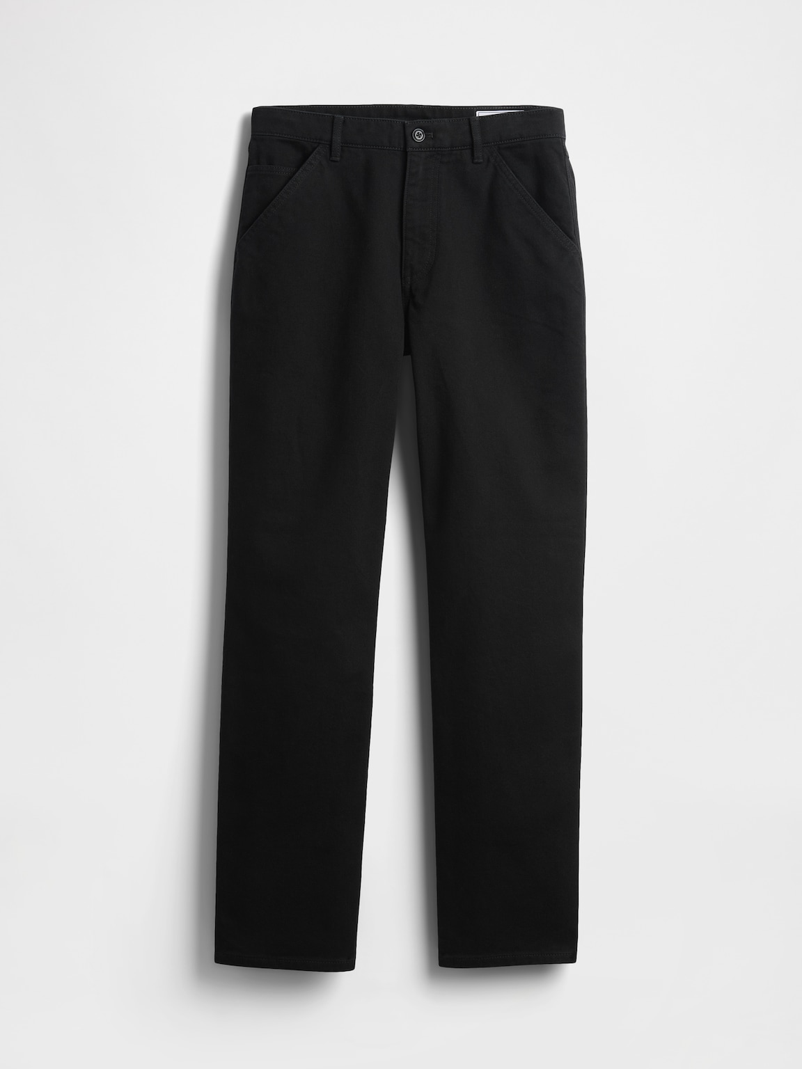 Relaxed Straight Utility Khakis